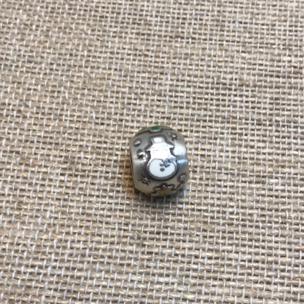 Brighton Christmas tree and snowman bead new no tags